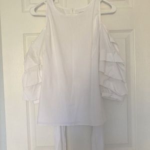 Contemporary white shirt